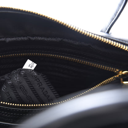 Prada City Calf Mirage Bauletto Black 9 of 12