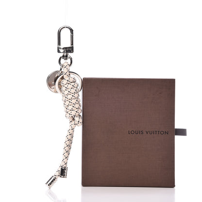 Louis Vuitton Palladium Christopher Nemeth Rope Bag Charm Key Ring 4 of 4