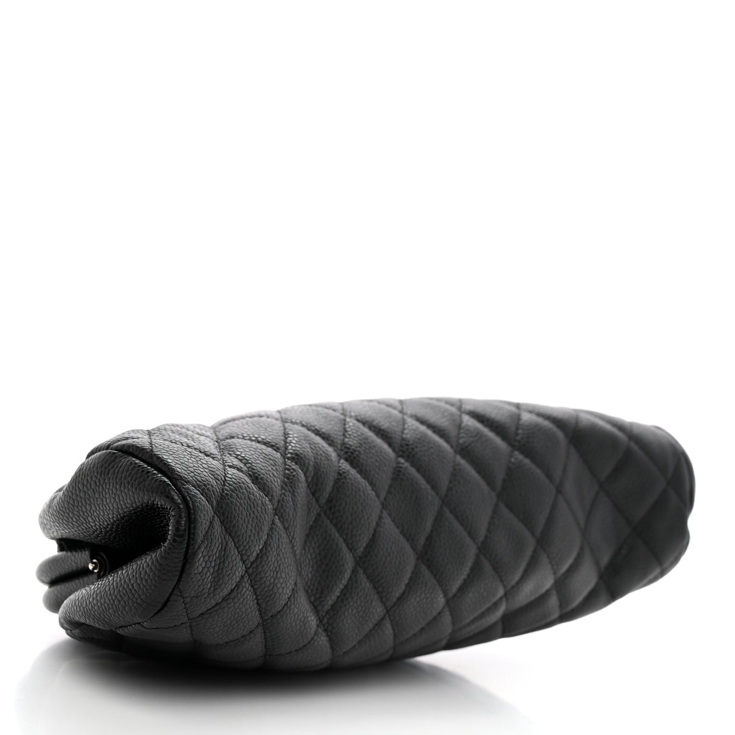 Caviar Quilted Timeless Clutch Black
