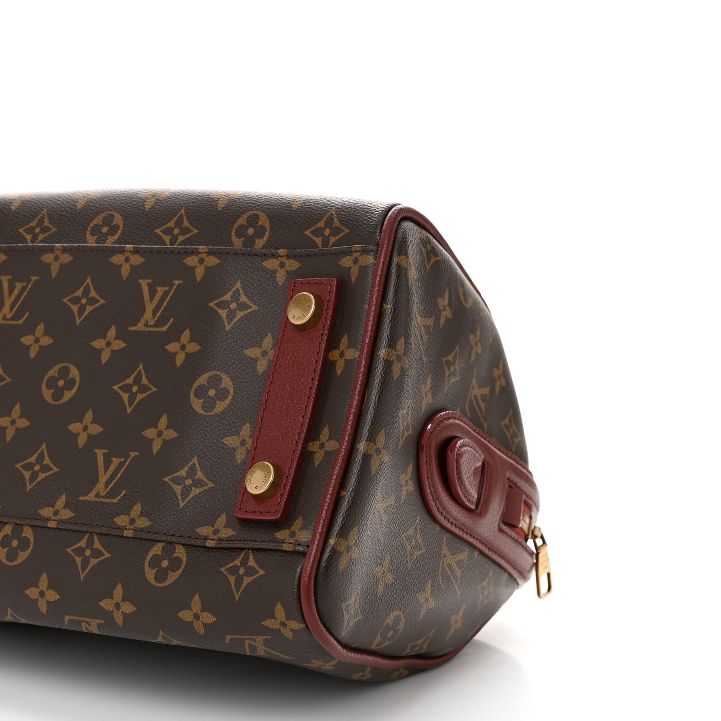 Monogram Golden Arrow Speedy Burgundy