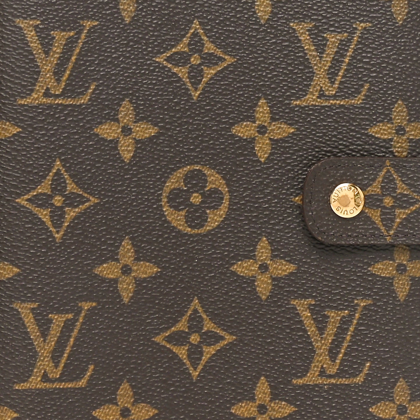 Monogram Medium Ring Agenda Cover