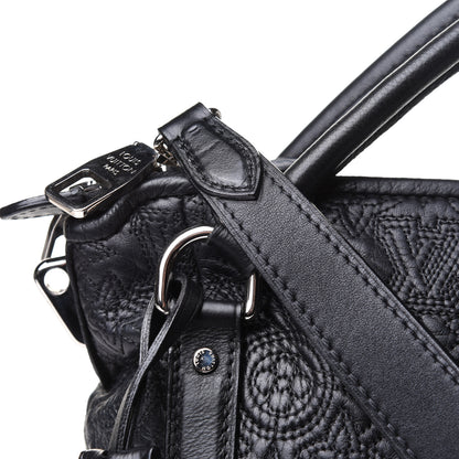 Louis Vuitton Monogram Lambskin Antheia Ixia PM Black 7 of 10