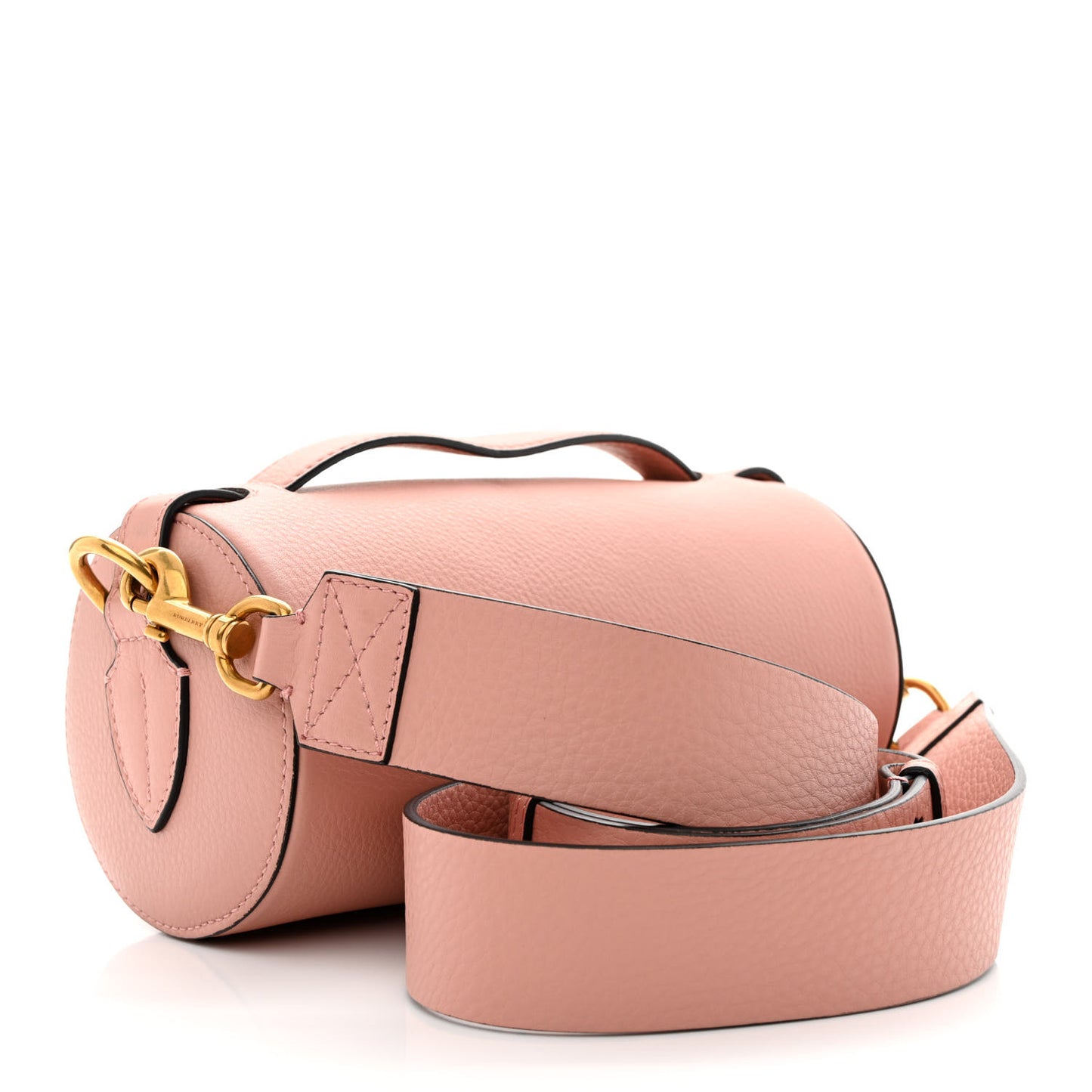 Calfskin The Barrel Bag Dusty Rose