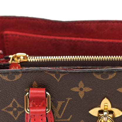 Louis Vuitton Monogram Flower Tote Coquelicot 13 of 19