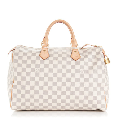 Louis Vuitton Damier Azur Speedy 35 1 of 9