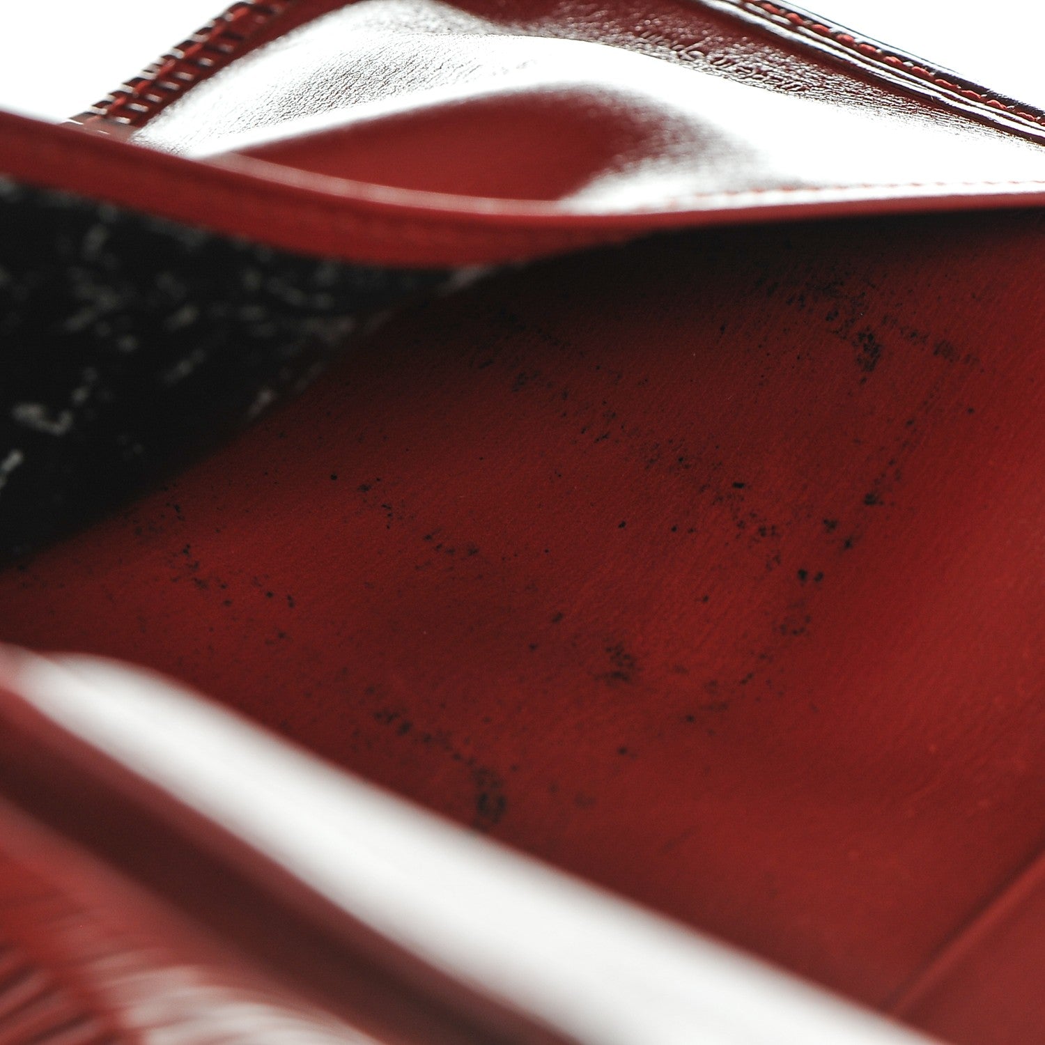 Louis Vuitton Epi Checkbook Organizer Wallet Castillan Red 9 of 9