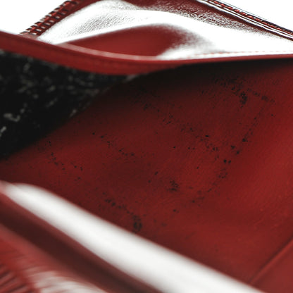 Louis Vuitton Epi Checkbook Organizer Wallet Castillan Red 9 of 9