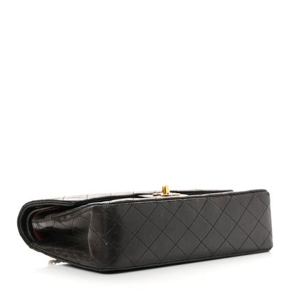 Chanel Lambskin Quilted Medium Double Flap Black 4 of 19