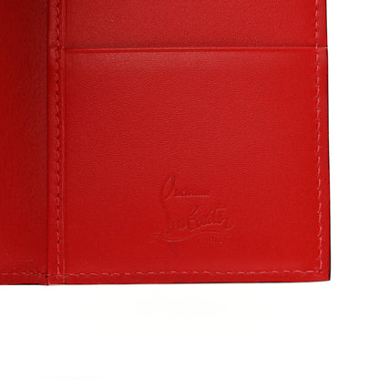 Christian Louboutin Calfskin Spiked Sifnos Bi-Fold Wallet Orange 6 of 7