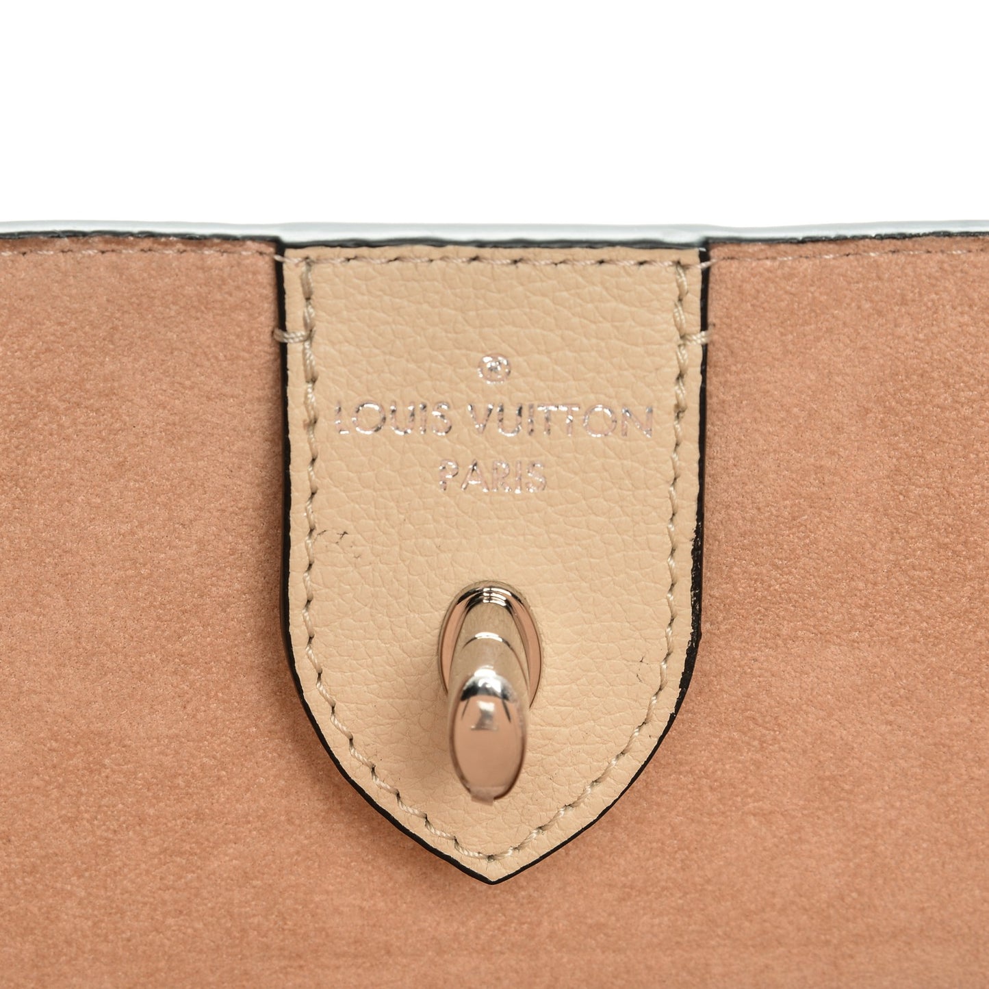 Calfskin Lockme Cabas Vanille Black