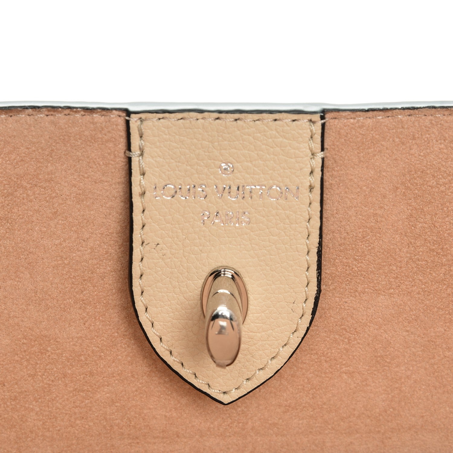 Louis Vuitton Calfskin Lockme Cabas Vanille Black 7 of 9