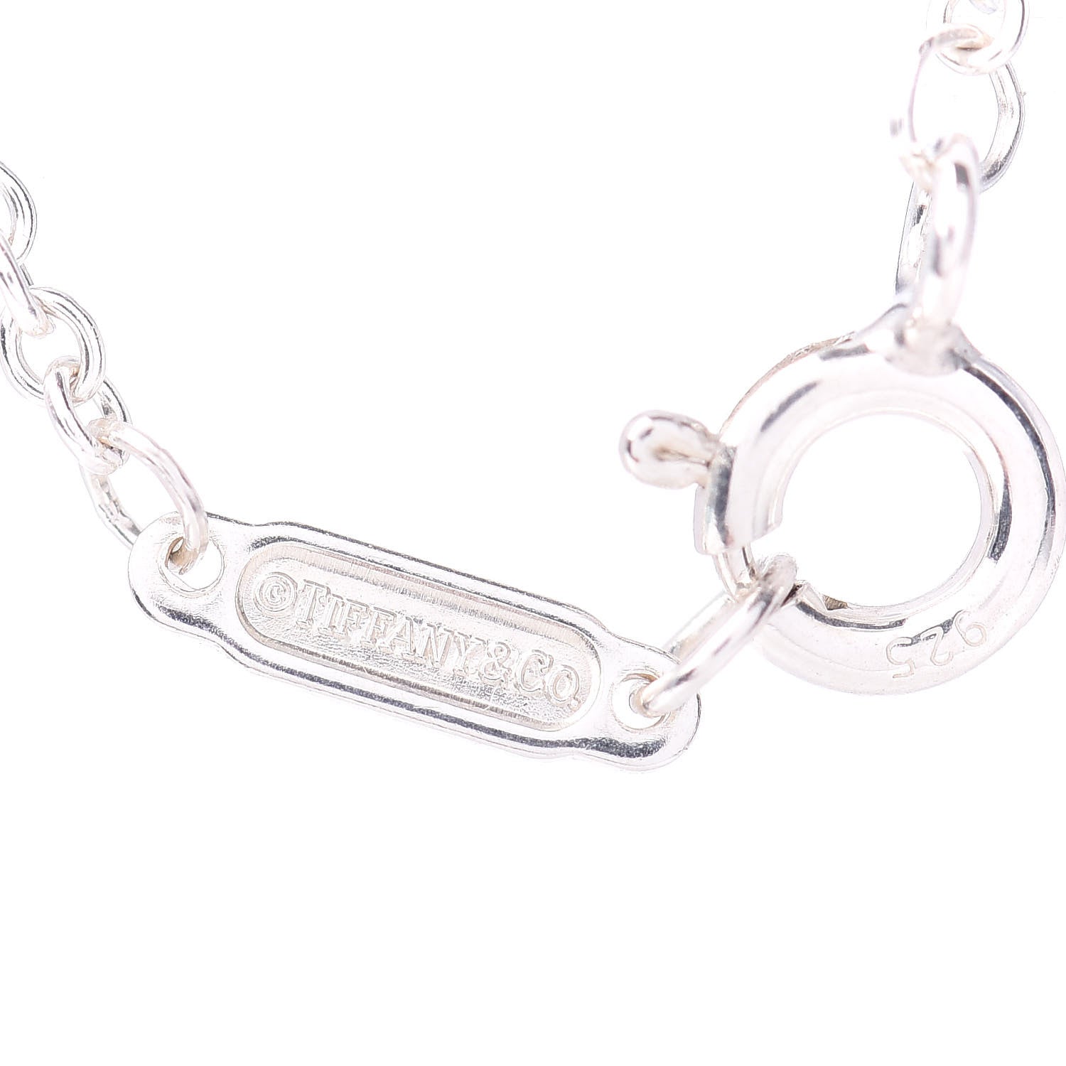 Tiffany Sterling Silver Enamel Love Notes Charm Bracelet Blue 4 of 4