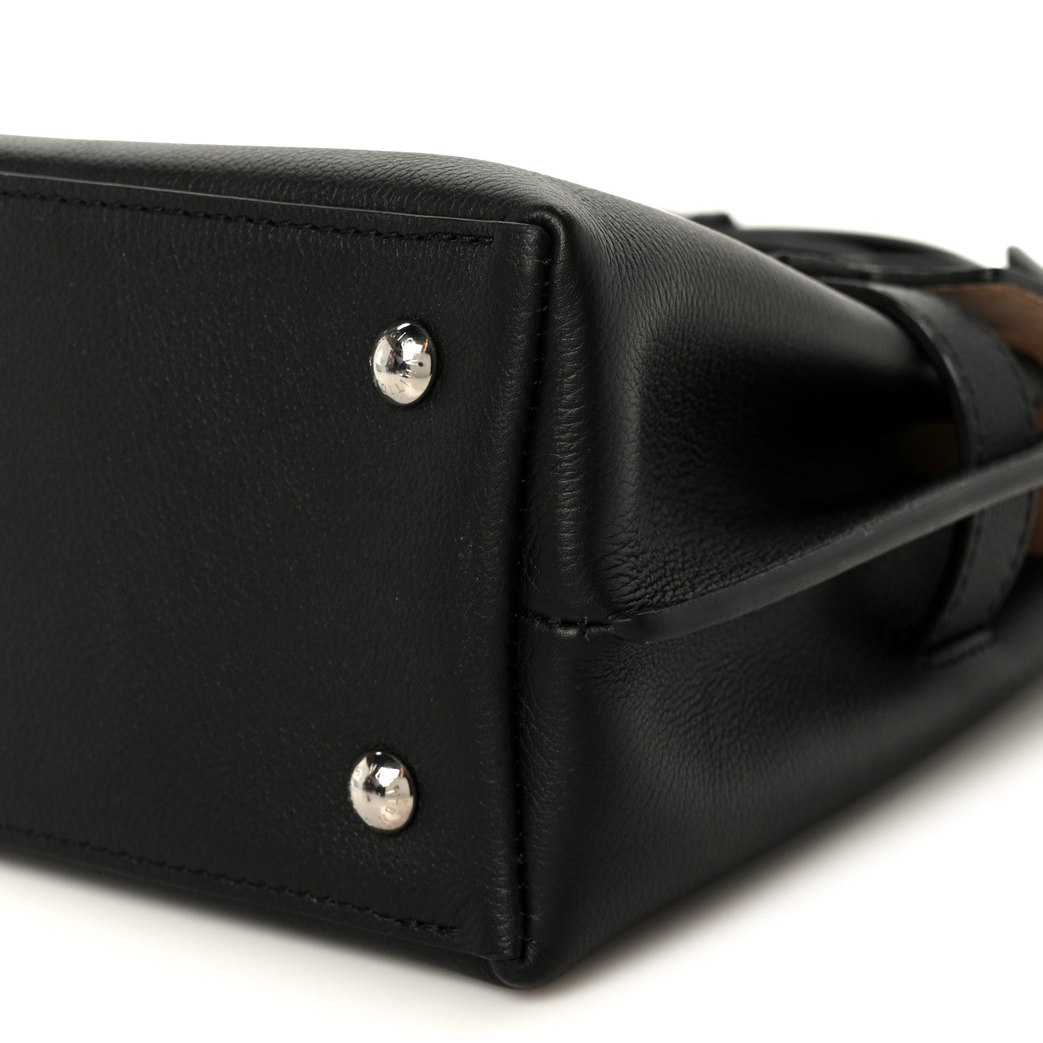 Louis Vuitton Calfskin Lockme Ever BB Black 12 of 12