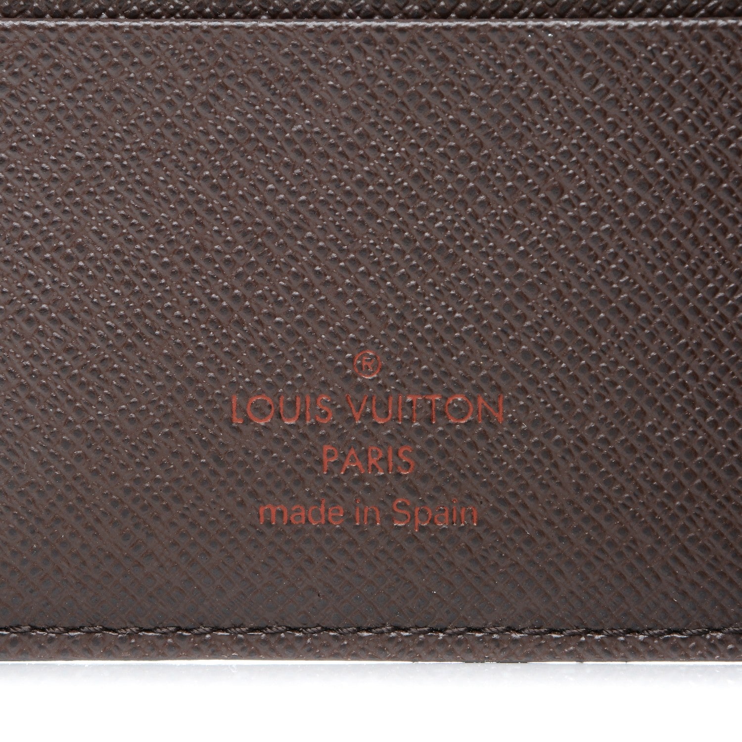 Louis Vuitton Damier Ebene Passport Cover 6 of 6