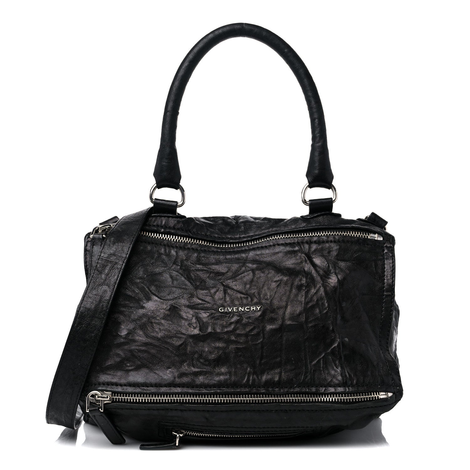 Givenchy Tumbled Sheepskin Medium Pandora Black 1 of 16