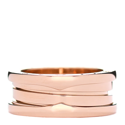 Bulgari 18K Rose Gold B.Zero1 Three-Band Ring 52 3 of 6