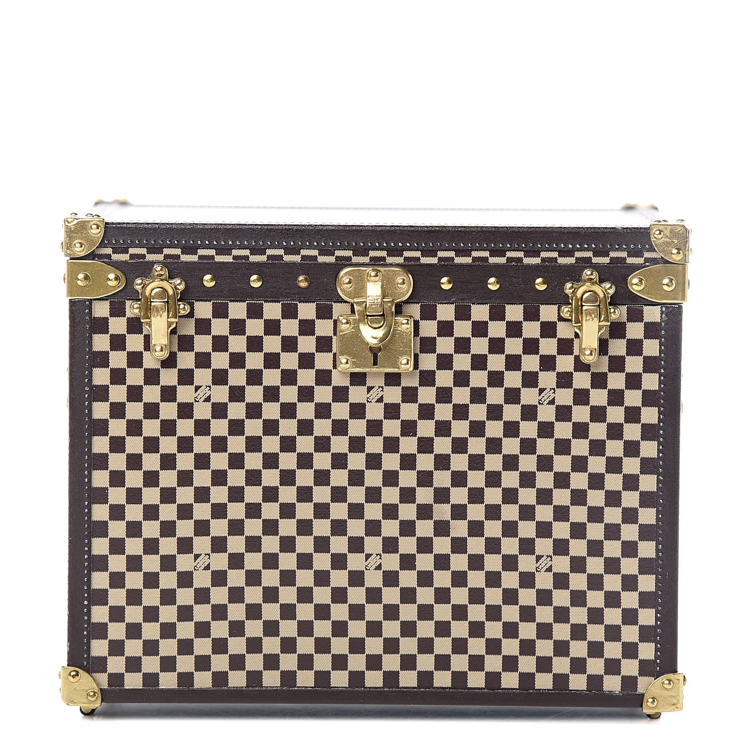 Louis Vuitton Damier 1895 Ladies Hat Trunk Mini Malle Chapeaux Jewelry Box 1 of 9