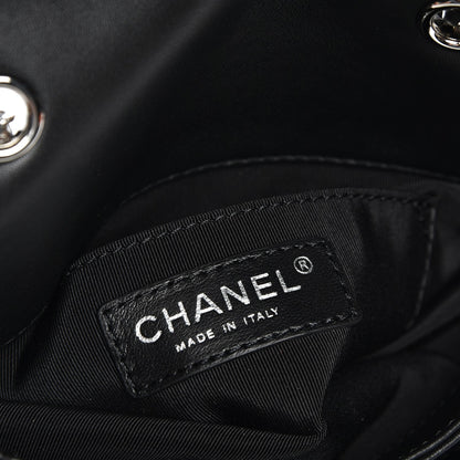 Chanel Calfskin Mini Tramezzo Flap Black 6 of 7