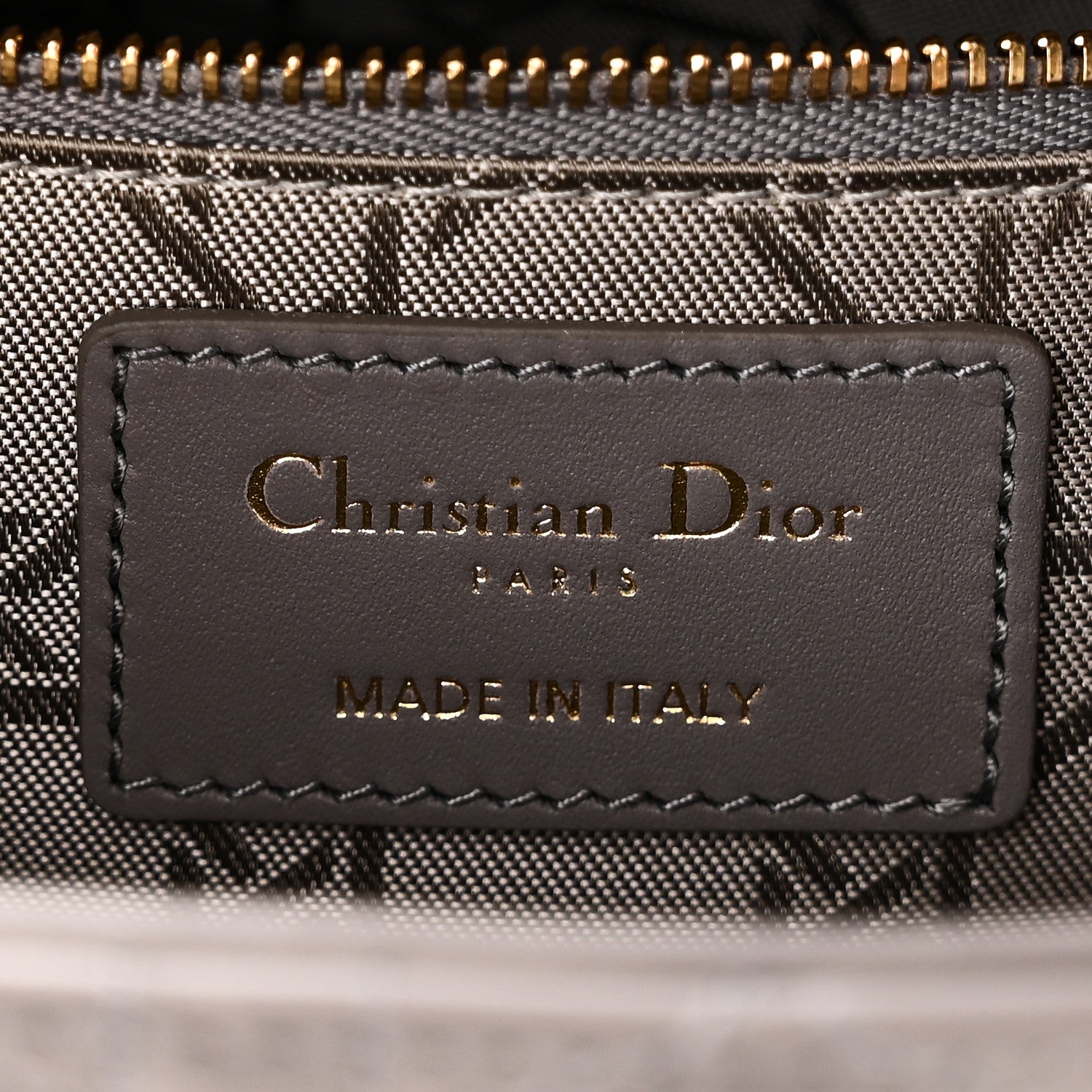Christian Dior Lambskin Cannage Small My ABCDior Lady Dior Grey 6 of 10