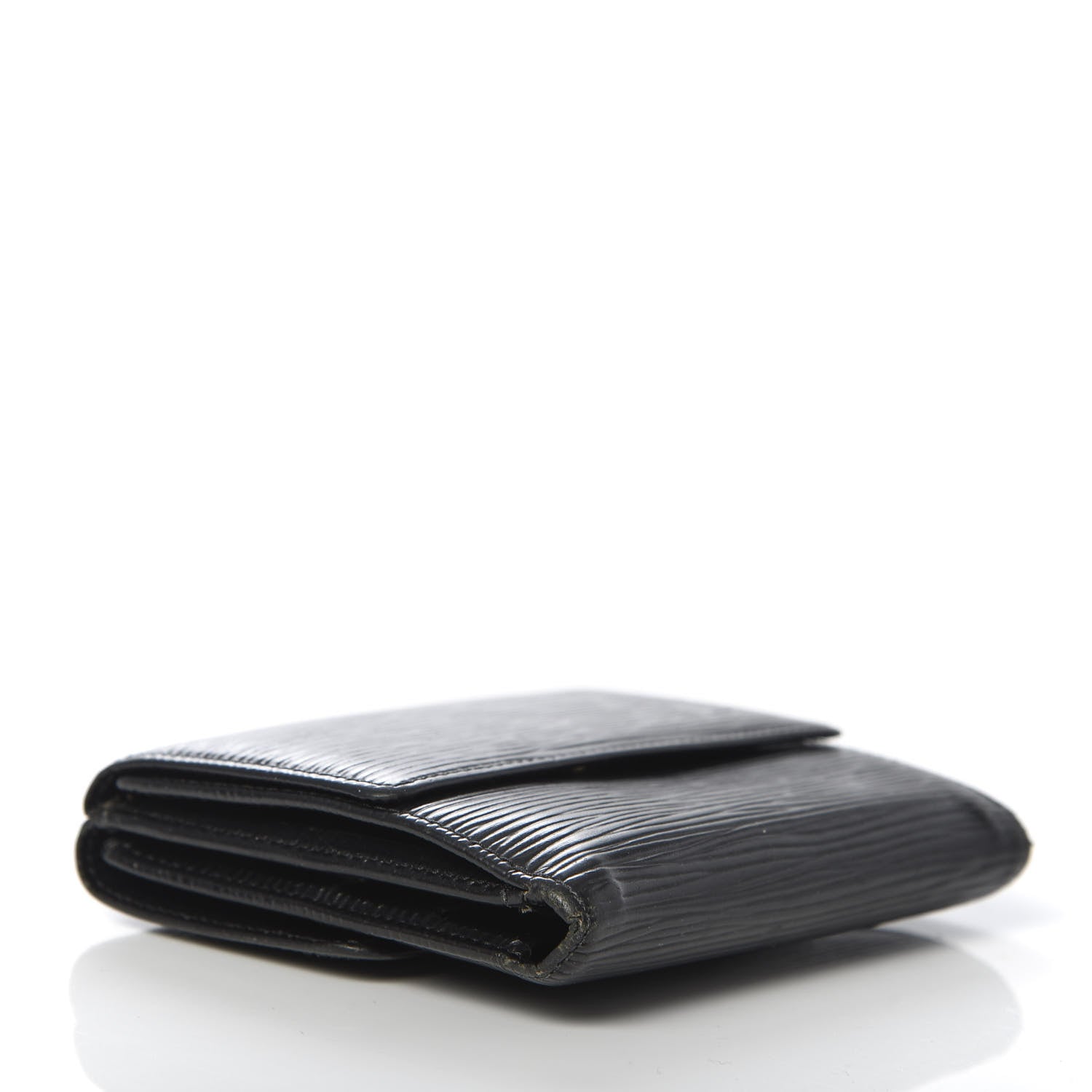 Louis Vuitton Epi Elise Wallet Black 4 of 7