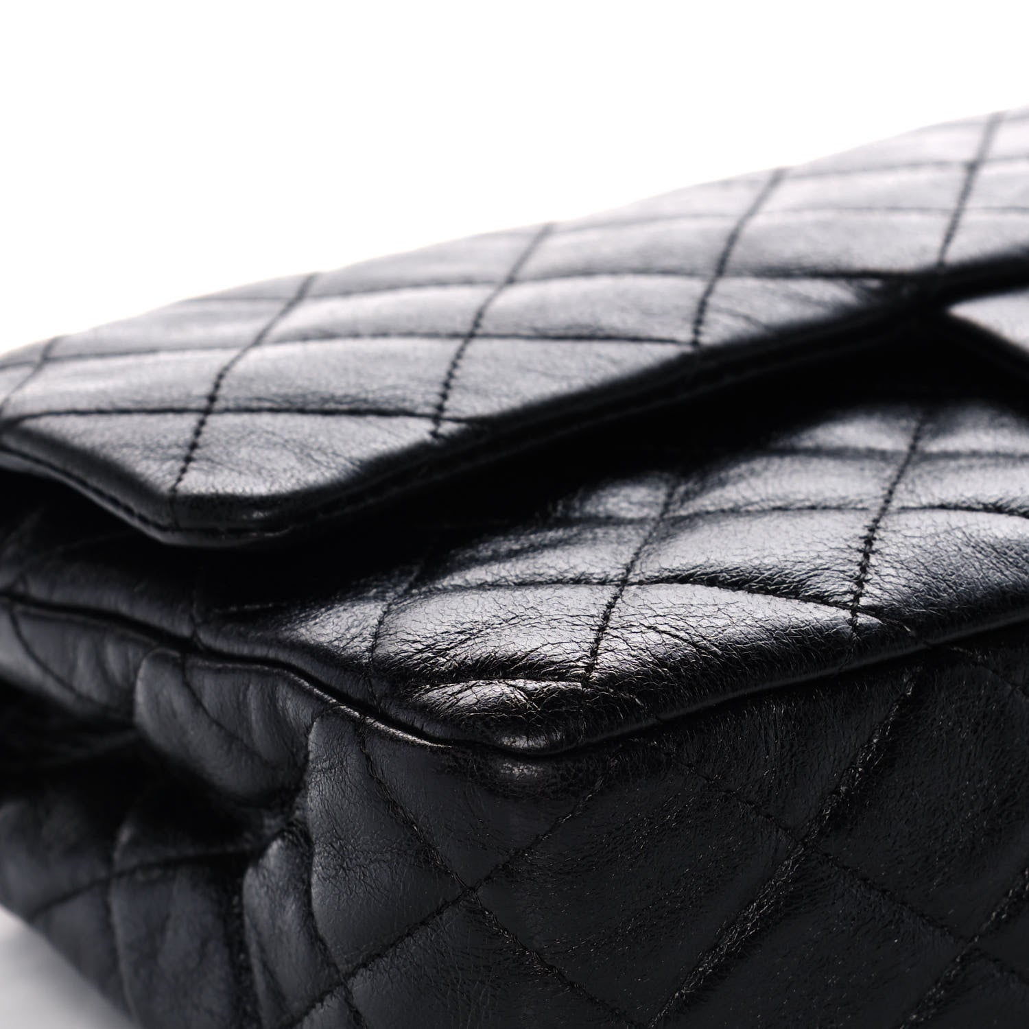 Chanel Lambskin Quilted Medium Hybrid Reissue Flap Black 9 of 14