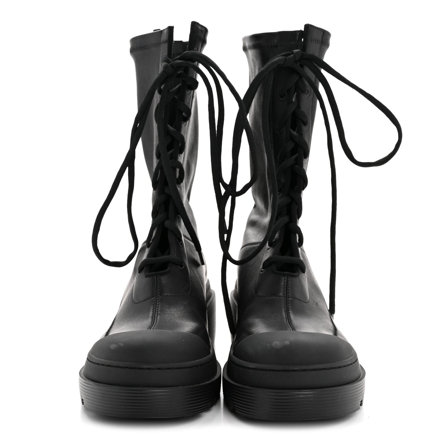 Nappa Stretch Dior Arcade Boots 38 Black