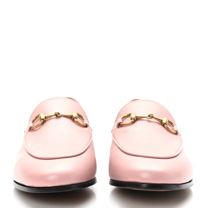 Gucci Lambskin Womens Brixton Horsebit Loafers 36.5 Perfect Pink 2 of 9