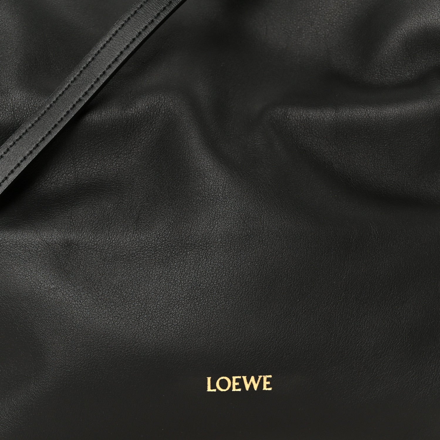 Loewe Calfskin Mini Coil Flamenco Clutch Black 8 of 11
