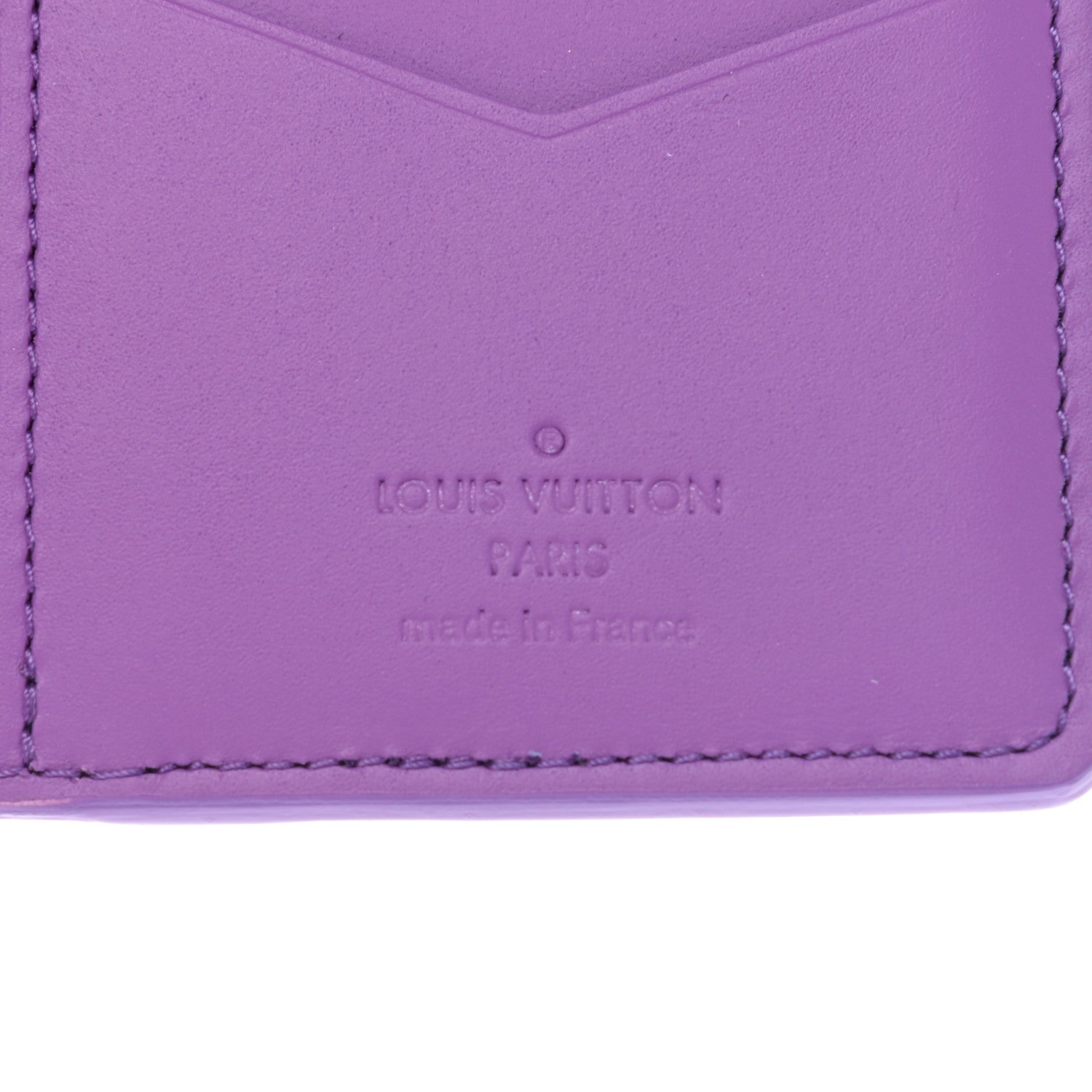 Louis Vuitton Taurillon Monogram Pocket Organizer Violet 6 of 8