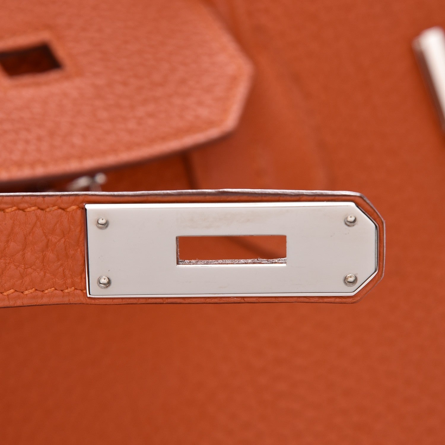 Hermes Togo Birkin 35 Orange 17 of 37