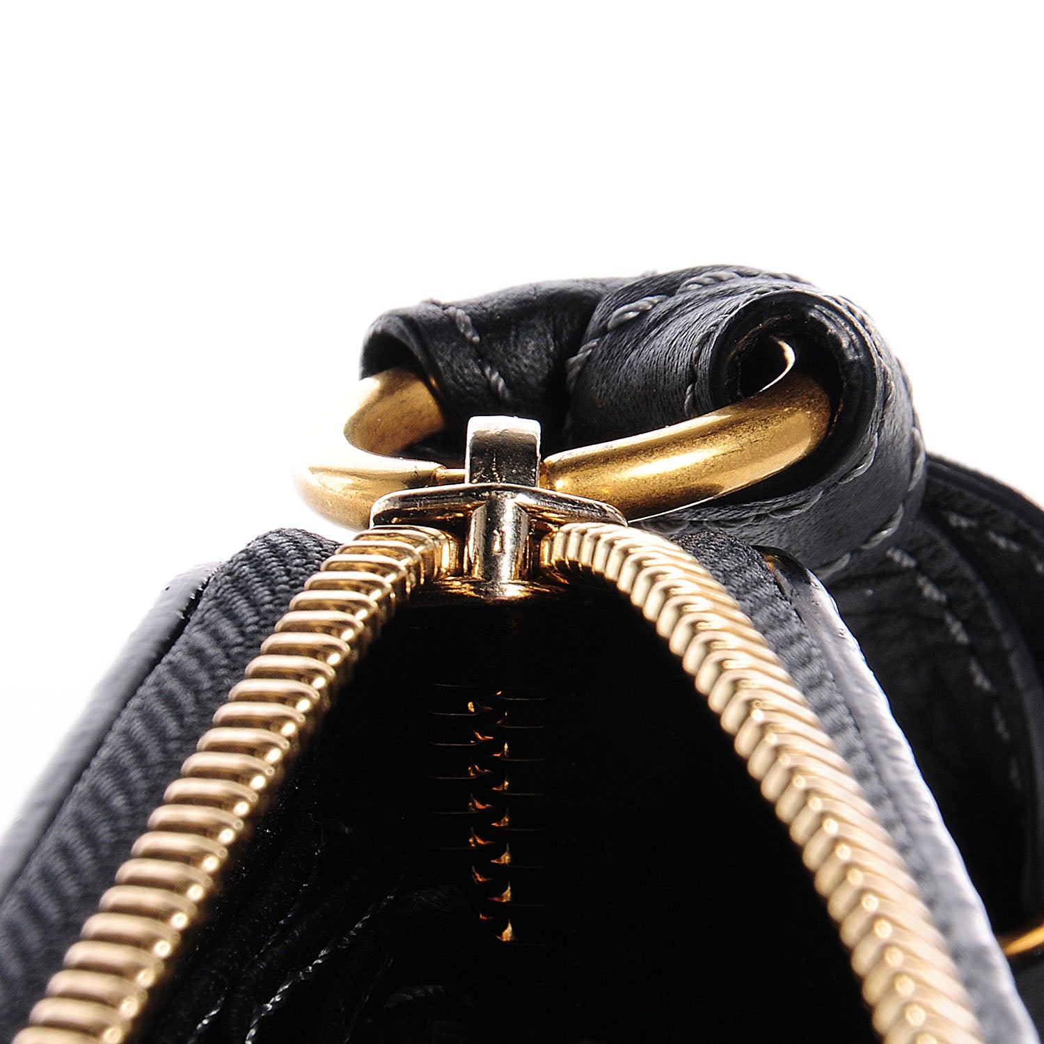 Chloe Grained Calfskin Marcie Long Zip Around Wallet Black 9 of 9
