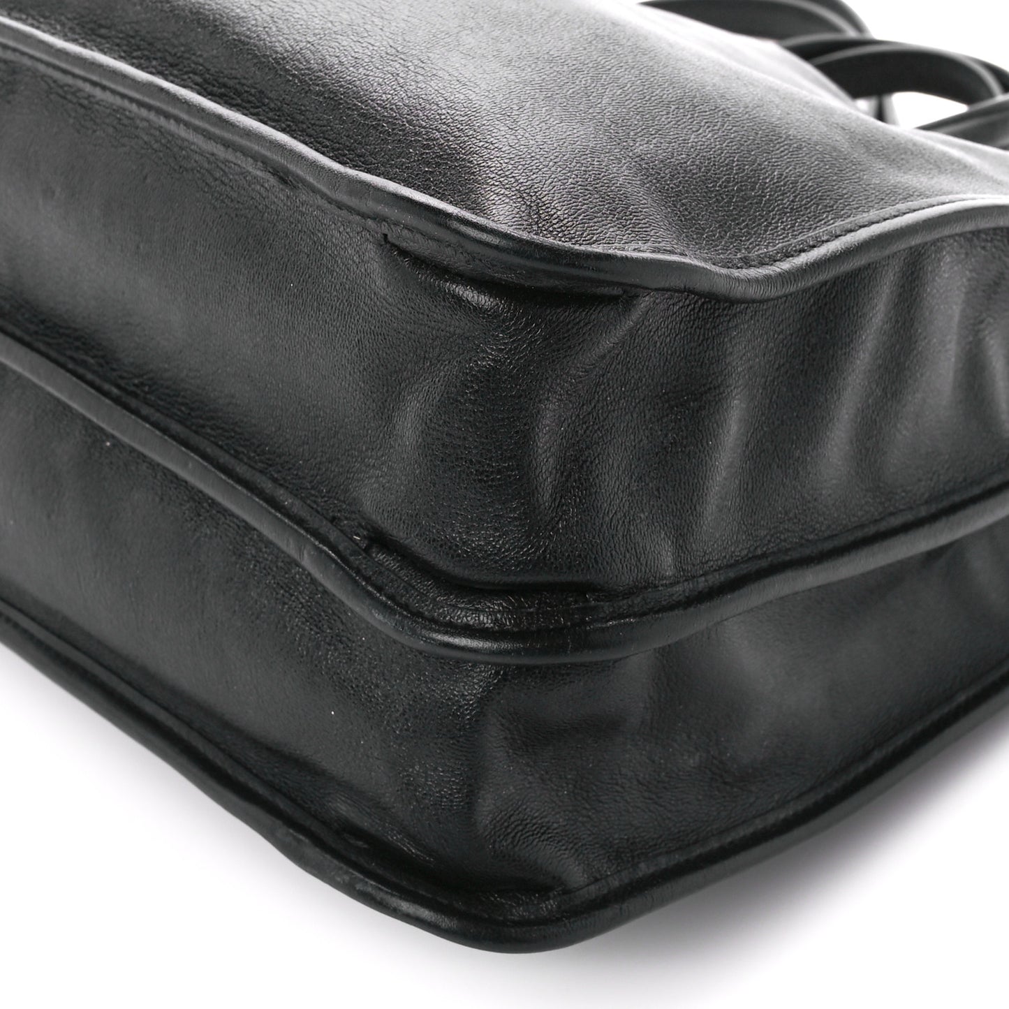 New Sakai Calfskin Lux Medium Horsebit 1955 Tote Bag Black