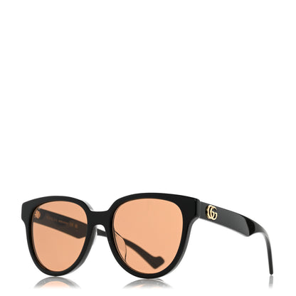 Gucci Acetate Rectangle Sunglasses GG0960SA Black 1 of 8
