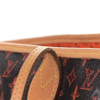 Louis Vuitton Catogram Neverfull MM Marron 13 of 16