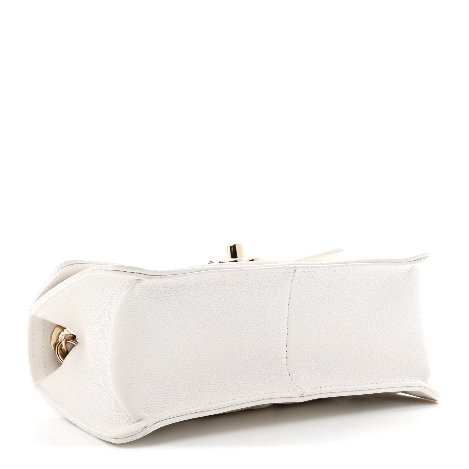 Chanel Caviar Quilted Mini Sweet Classic Flap White 4 of 10