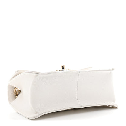 Chanel Caviar Quilted Mini Sweet Classic Flap White 4 of 10