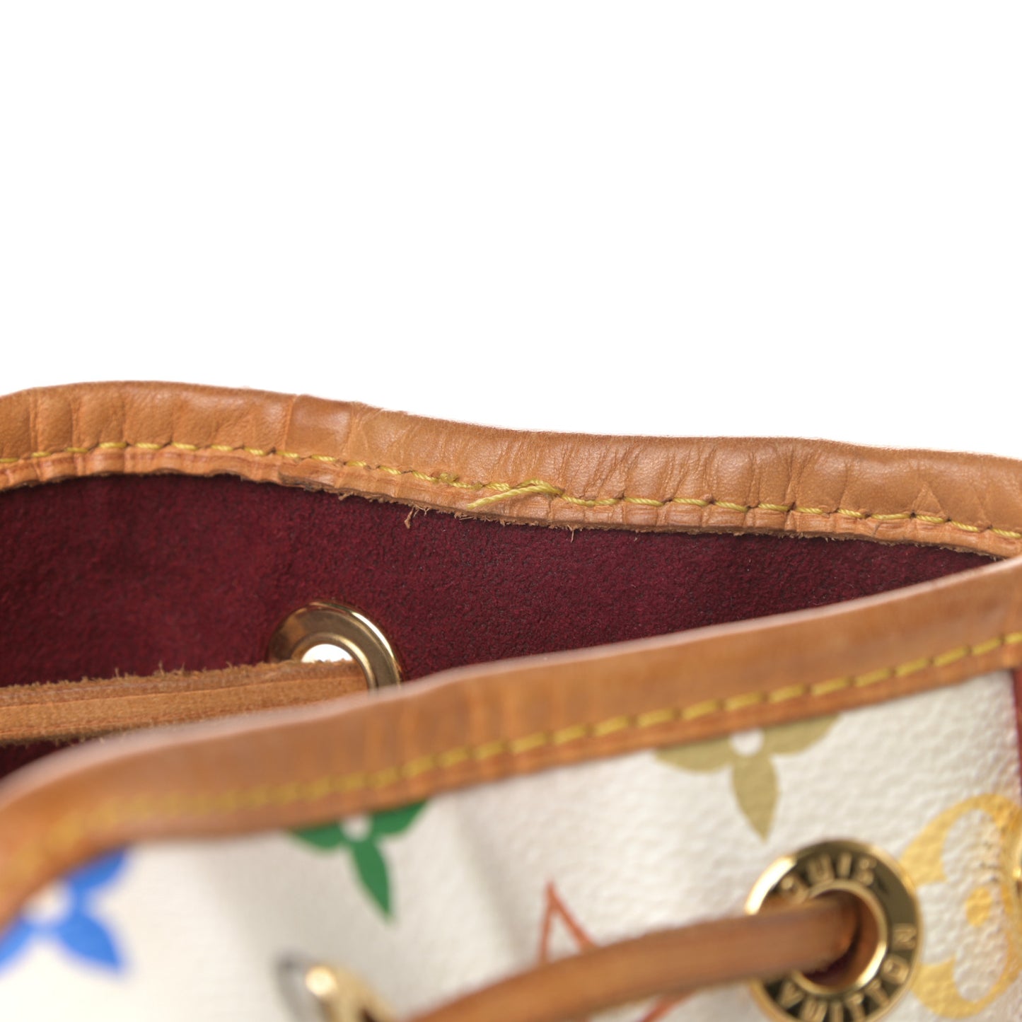 Monogram Multicolor Petit Noe White