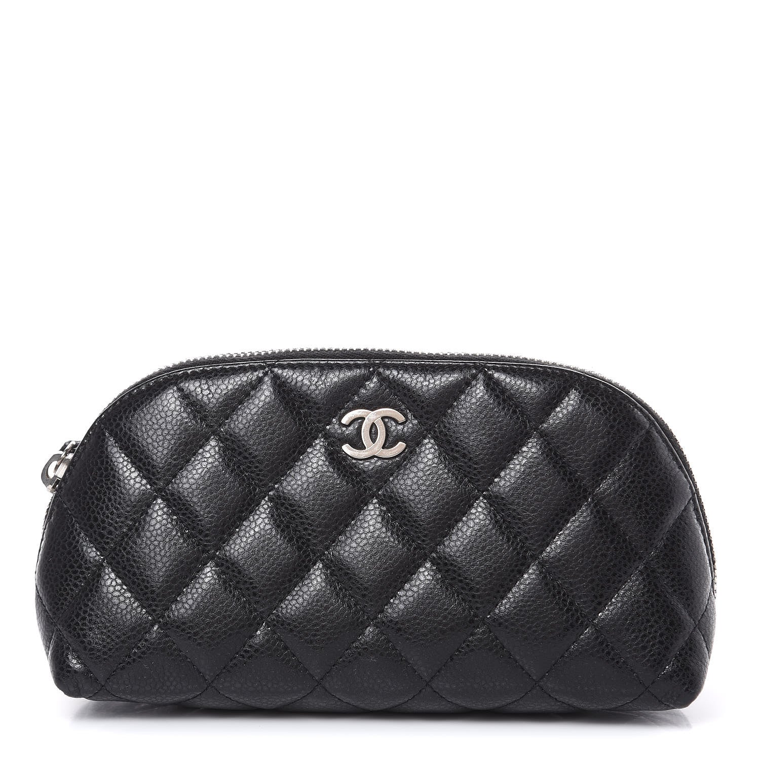 Chanel Caviar Quilted Cosmetic Case Black 1 of 12
