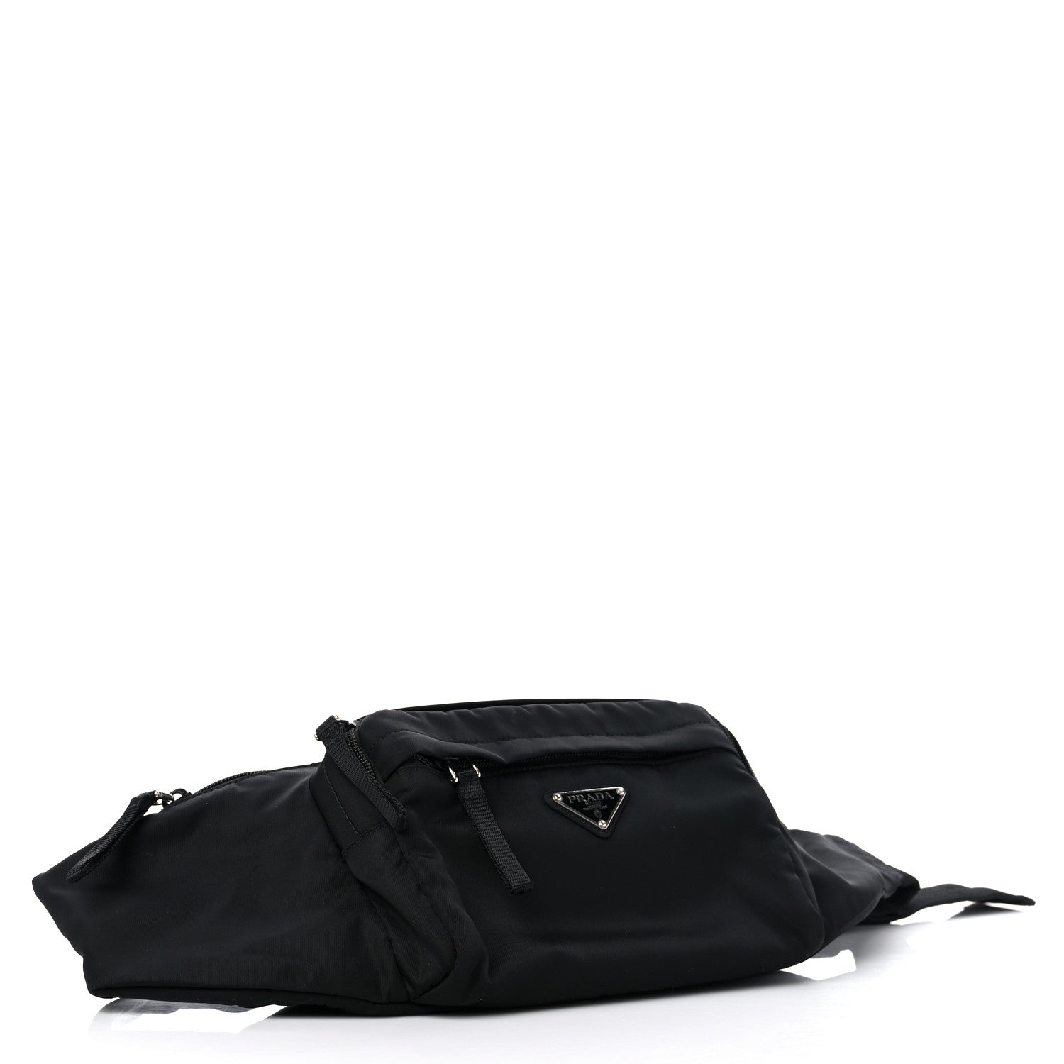 Prada Tessuto Nylon Montagna Belt Bag Black 4 of 10