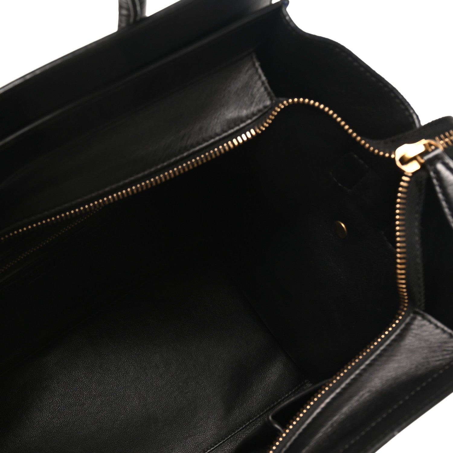 Celine Elephant Calfskin Suede Mini Tri-Color Luggage Sand 5 of 9