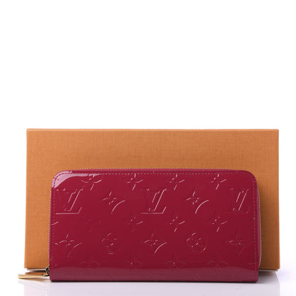 Louis Vuitton Vernis Zippy Wallet Fuchsia 9 of 9