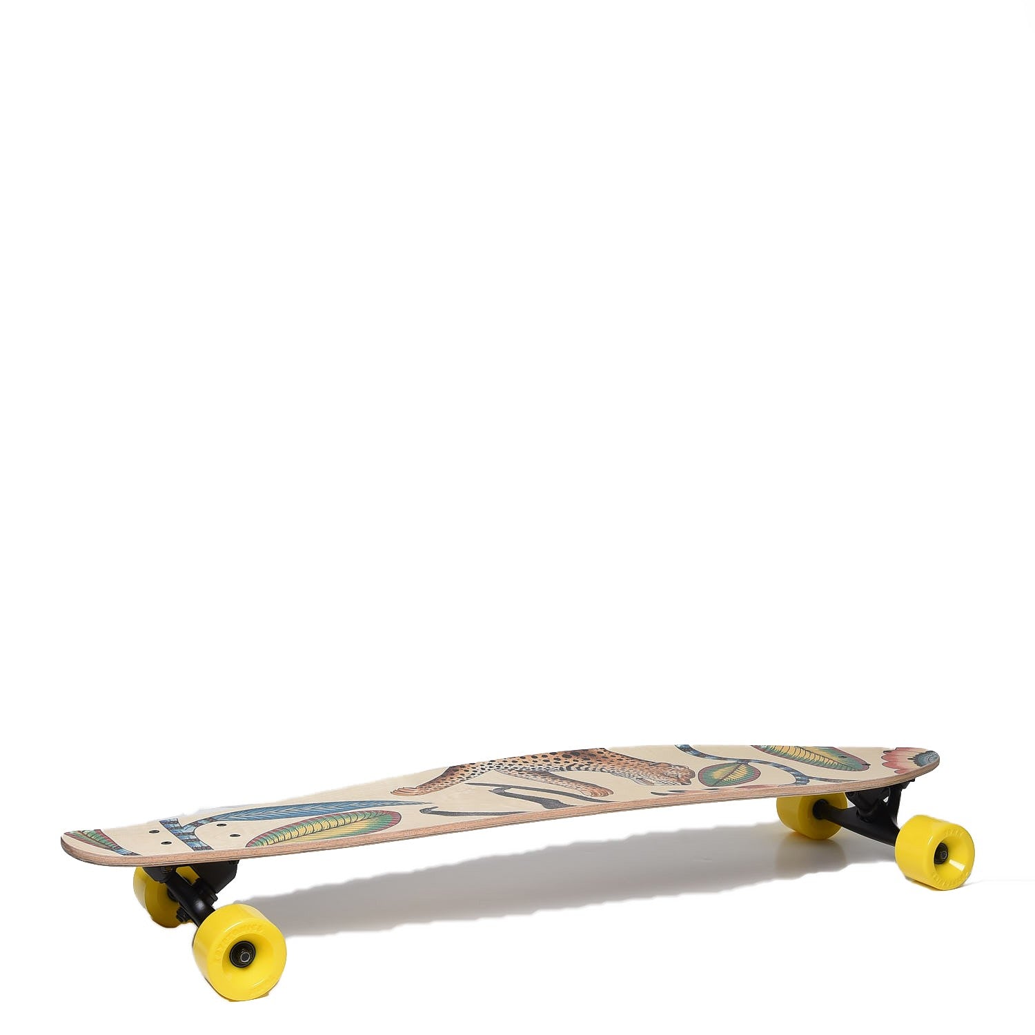 Hermes Wood Savana Dance Long Board Skateboard 5 of 9