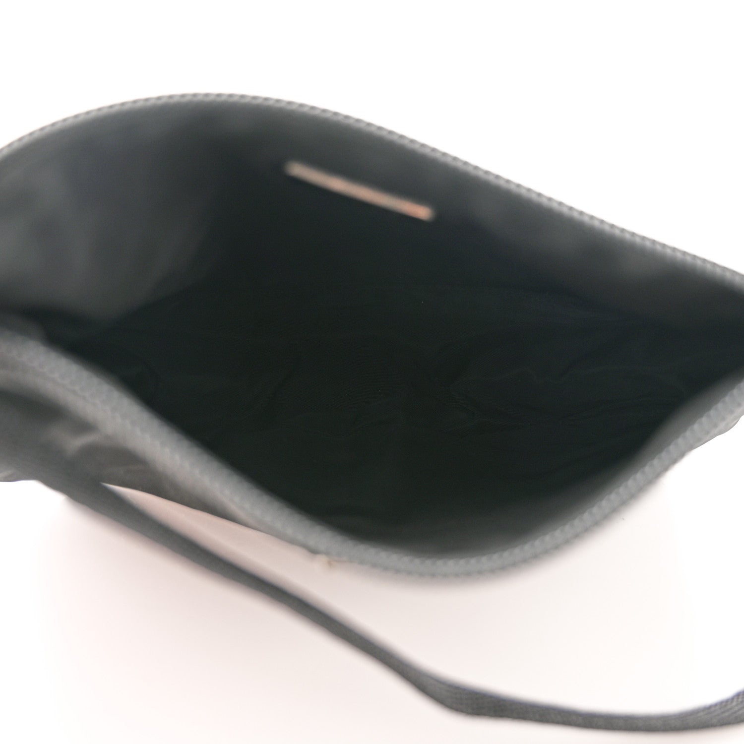 Prada Tessuto Nylon Pochette Bag Black 5 of 12