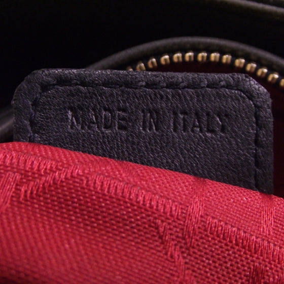 Suede Cannage Lady Dior Black
