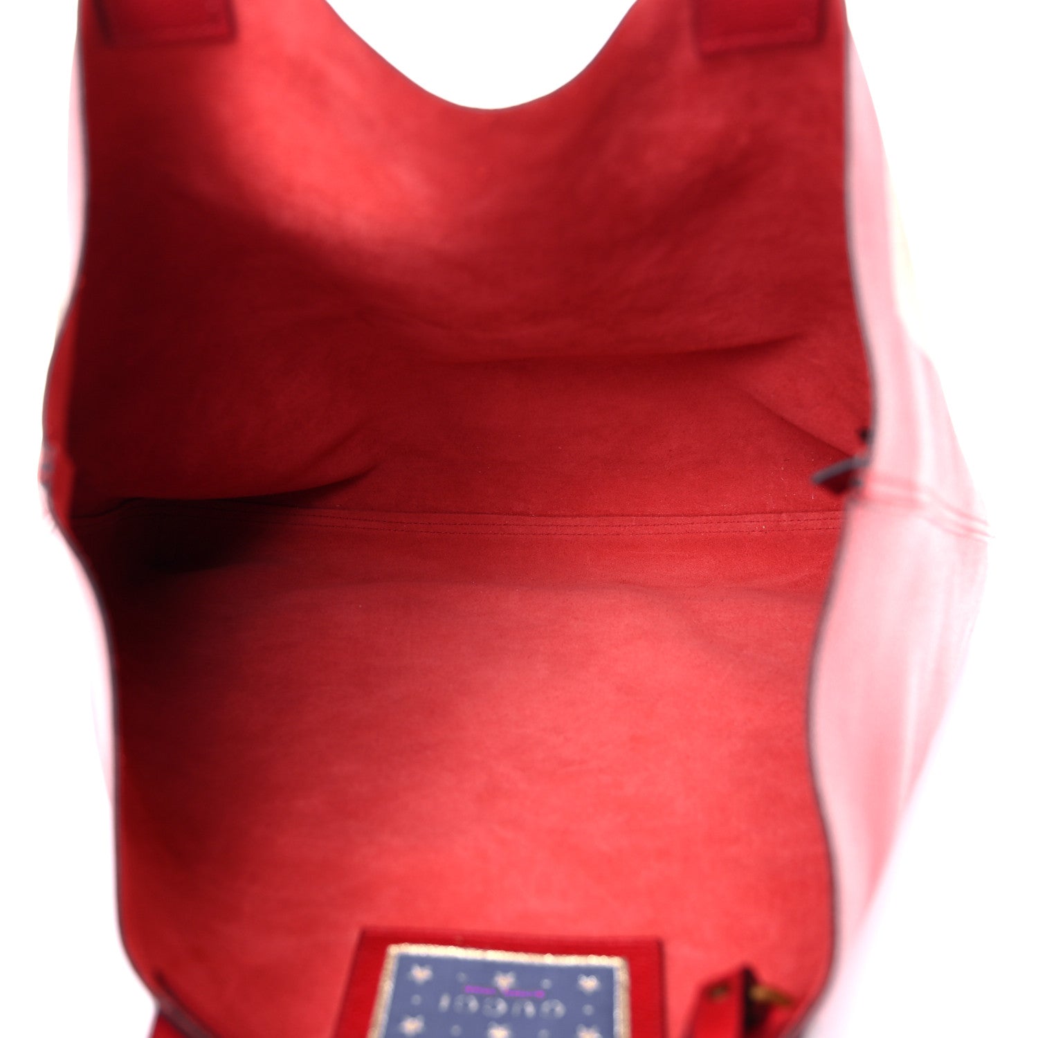 Gucci Calfskin Elton John Levon-Goodbye Tote Red 6 of 15