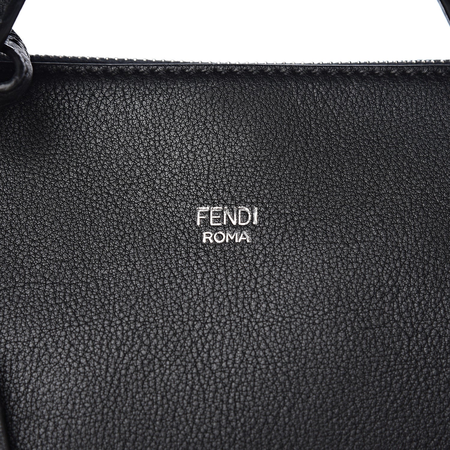 Fendi Vitello Dolce Marmol Large By The Way Boston Bag Black 9 of 13