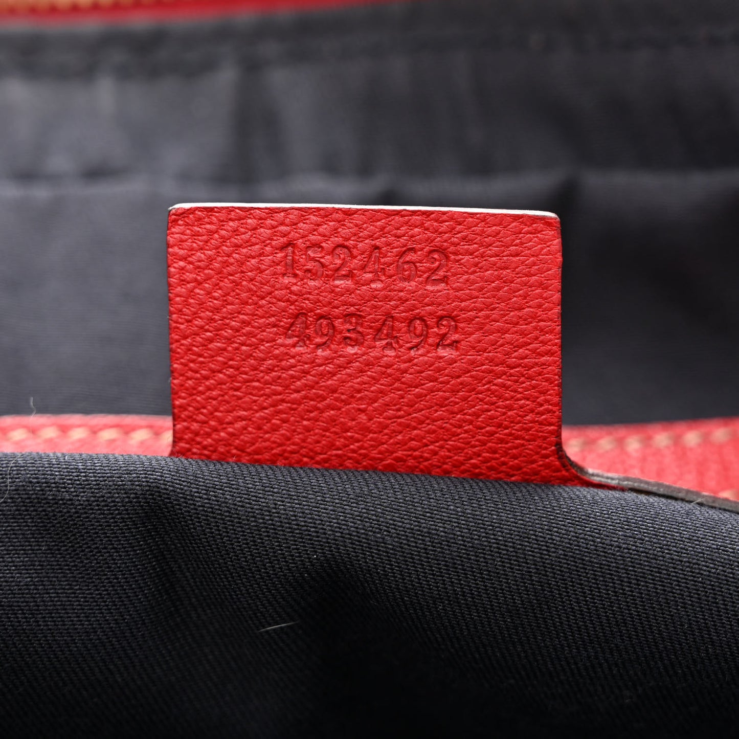 Goatskin Small Capri Bowler Red