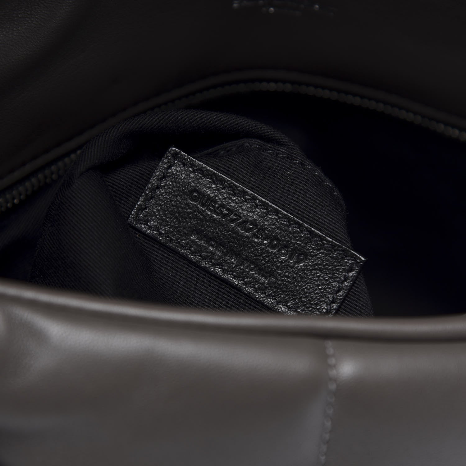 Saint Laurent Lambskin Quilted Medium Loulou Puffer Monogram Chain Satchel Concrete 10 of 13