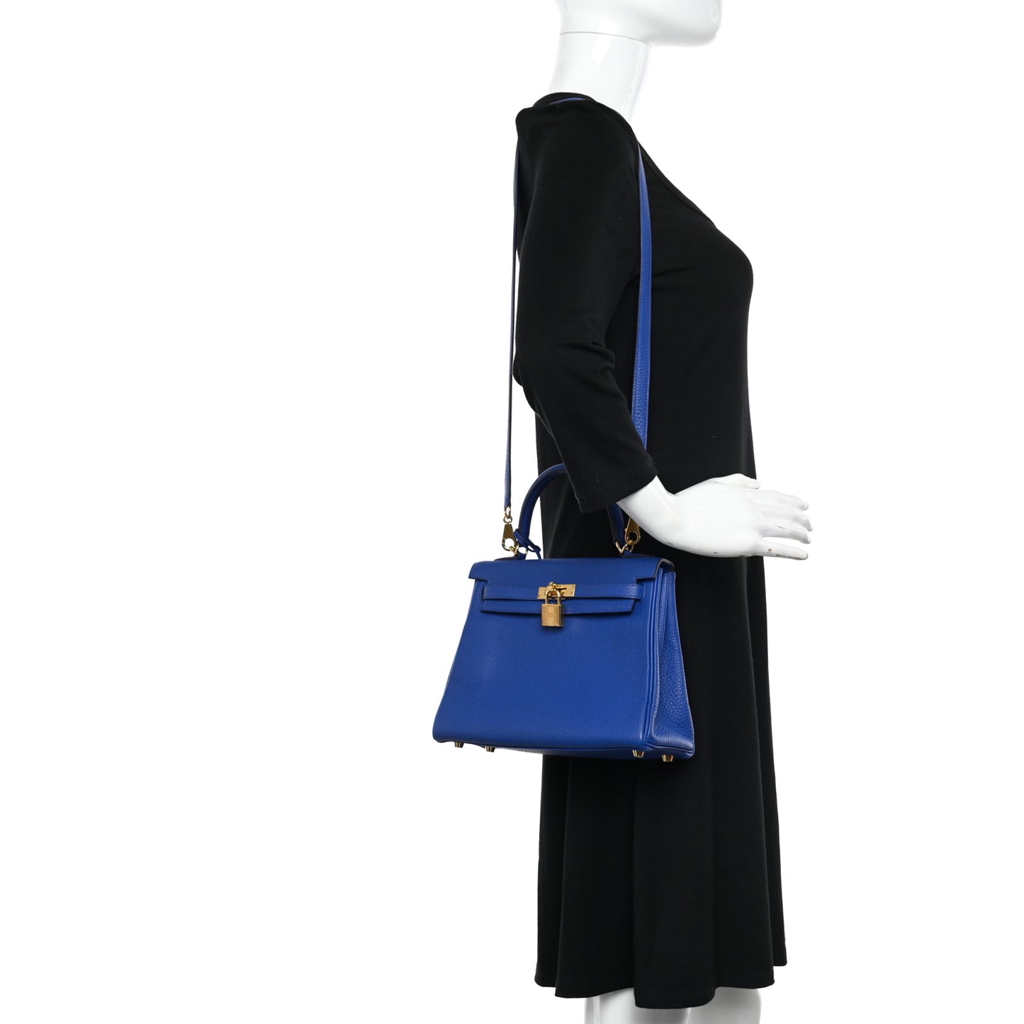 Togo Kelly Retourne 25 Bleu Royal