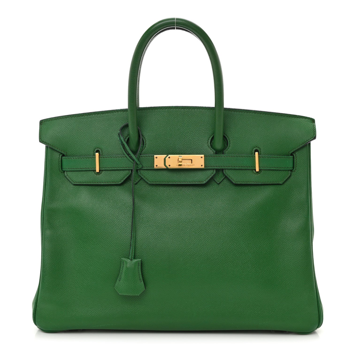 Hermes Courchevel Birkin 35 Vert Clair 1 of 11
